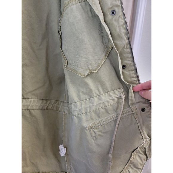 Oakley Worldwide Cotton Army Jacket, women's size L - Picture 6 of 7